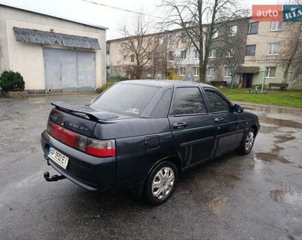 Синий ВАЗ 2110, объемом двигателя 1.5 л и пробегом 193 тыс. км за 1750 $, фото 1 на Automoto.ua