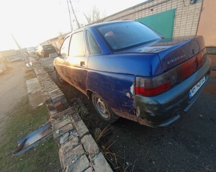 Синий ВАЗ 2110, объемом двигателя 1 л и пробегом 230 тыс. км за 600 $, фото 5 на Automoto.ua