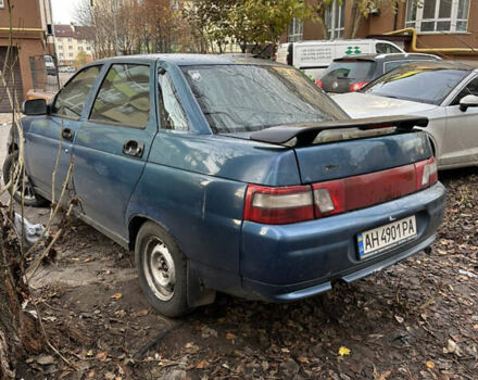 Синий ВАЗ 2110, объемом двигателя 1.5 л и пробегом 250 тыс. км за 650 $, фото 2 на Automoto.ua