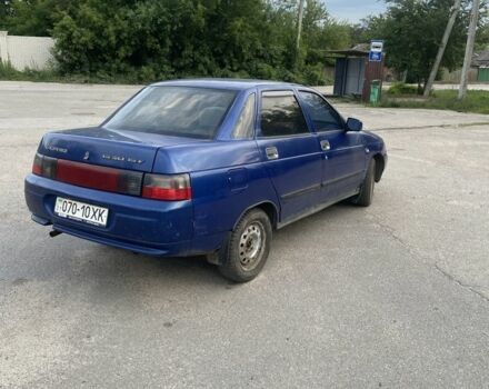 Синий ВАЗ 2110, объемом двигателя 1.6 л и пробегом 2 тыс. км за 850 $, фото 2 на Automoto.ua
