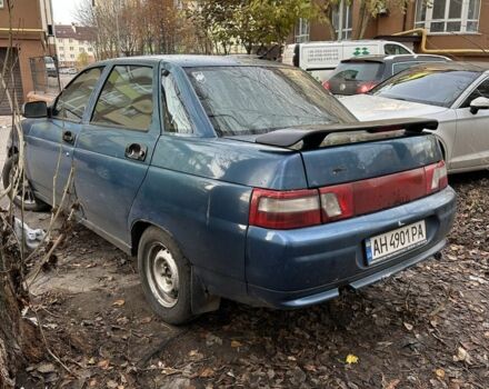 Синий ВАЗ 2110, объемом двигателя 1.5 л и пробегом 250 тыс. км за 650 $, фото 2 на Automoto.ua