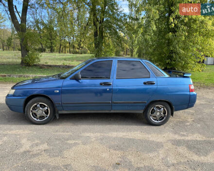 Синий ВАЗ 2110, объемом двигателя 1.6 л и пробегом 160 тыс. км за 1500 $, фото 2 на Automoto.ua