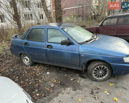 Синий ВАЗ 2110, объемом двигателя 1.5 л и пробегом 250 тыс. км за 650 $, фото 5 на Automoto.ua