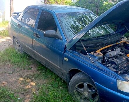 Синій ВАЗ 2110, об'ємом двигуна 1.6 л та пробігом 160 тис. км за 2000 $, фото 1 на Automoto.ua
