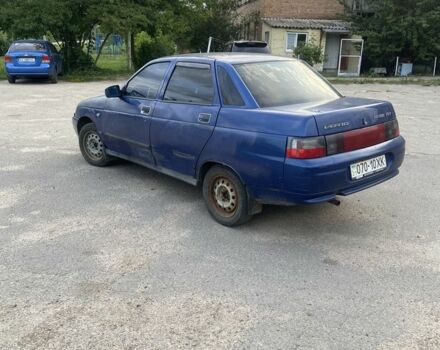Синий ВАЗ 2110, объемом двигателя 1.6 л и пробегом 2 тыс. км за 850 $, фото 1 на Automoto.ua