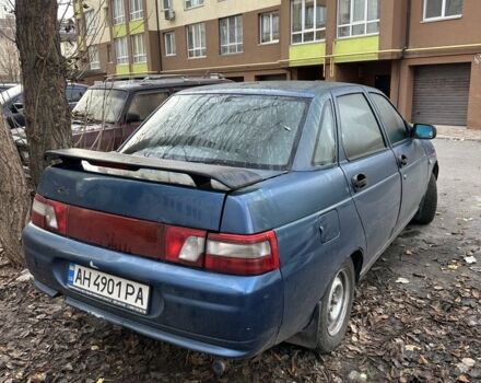 Синий ВАЗ 2110, объемом двигателя 1.5 л и пробегом 250 тыс. км за 650 $, фото 3 на Automoto.ua