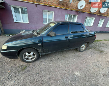 Синий ВАЗ 2110, объемом двигателя 1.6 л и пробегом 173 тыс. км за 1500 $, фото 2 на Automoto.ua