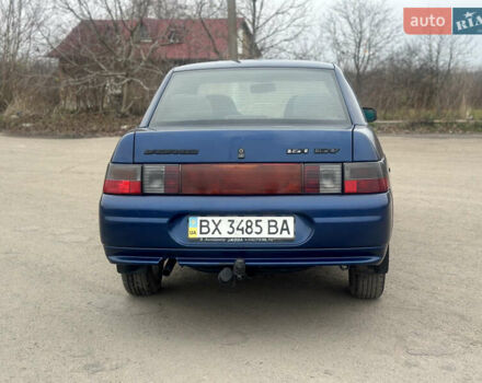 Синий ВАЗ 2110, объемом двигателя 1.6 л и пробегом 275 тыс. км за 1499 $, фото 4 на Automoto.ua