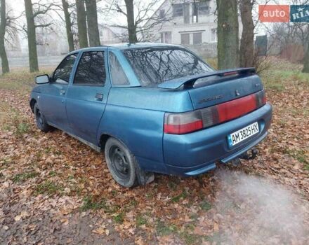 Синий ВАЗ 2110, объемом двигателя 1.6 л и пробегом 199 тыс. км за 950 $, фото 5 на Automoto.ua