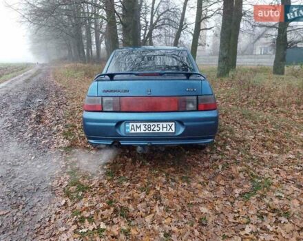 Синий ВАЗ 2110, объемом двигателя 1.6 л и пробегом 199 тыс. км за 950 $, фото 6 на Automoto.ua