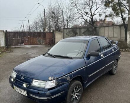 Синий ВАЗ 2110, объемом двигателя 1.6 л и пробегом 101 тыс. км за 1600 $, фото 4 на Automoto.ua