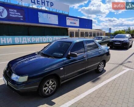 Синий ВАЗ 2110, объемом двигателя 1.6 л и пробегом 270 тыс. км за 1800 $, фото 3 на Automoto.ua