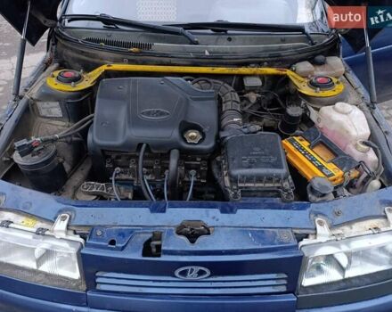 Синий ВАЗ 2110, объемом двигателя 1.6 л и пробегом 209 тыс. км за 1600 $, фото 6 на Automoto.ua