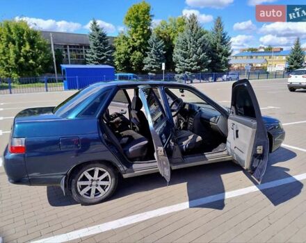 Синий ВАЗ 2110, объемом двигателя 1.6 л и пробегом 270 тыс. км за 1800 $, фото 4 на Automoto.ua