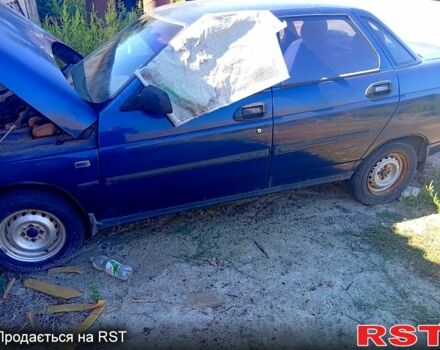 Синій ВАЗ 2110, об'ємом двигуна 1.6 л та пробігом 152 тис. км за 1150 $, фото 1 на Automoto.ua