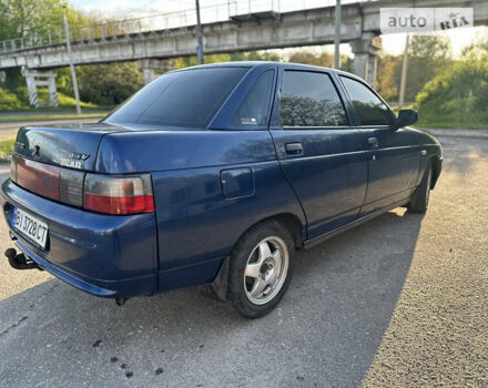 Синій ВАЗ 2110, об'ємом двигуна 1.6 л та пробігом 280 тис. км за 2000 $, фото 1 на Automoto.ua