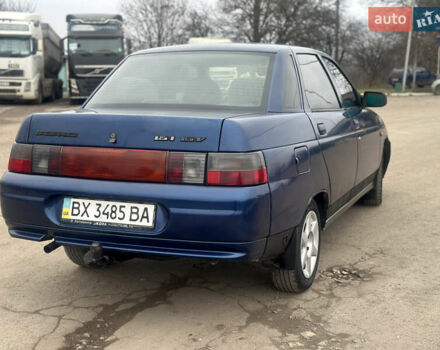 Синий ВАЗ 2110, объемом двигателя 1.6 л и пробегом 275 тыс. км за 1499 $, фото 12 на Automoto.ua