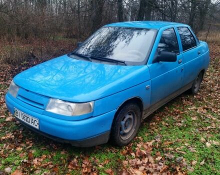Синий ВАЗ 2110, объемом двигателя 1.6 л и пробегом 445 тыс. км за 1199 $, фото 1 на Automoto.ua