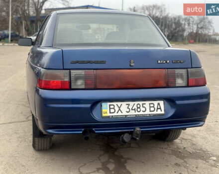 Синий ВАЗ 2110, объемом двигателя 1.6 л и пробегом 275 тыс. км за 1499 $, фото 11 на Automoto.ua