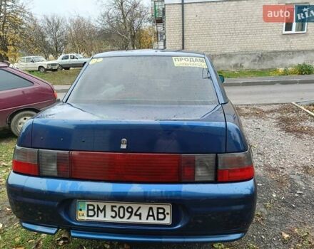 Синій ВАЗ 2110, об'ємом двигуна 1.6 л та пробігом 230 тис. км за 2400 $, фото 4 на Automoto.ua