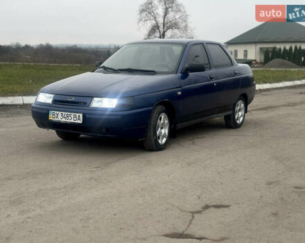 Синий ВАЗ 2110, объемом двигателя 1.6 л и пробегом 275 тыс. км за 1499 $, фото 3 на Automoto.ua