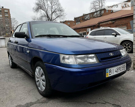 Синий ВАЗ 2110, объемом двигателя 1.6 л и пробегом 220 тыс. км за 2400 $, фото 4 на Automoto.ua