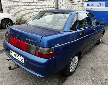 Синий ВАЗ 2110, объемом двигателя 1.6 л и пробегом 220 тыс. км за 2400 $, фото 5 на Automoto.ua