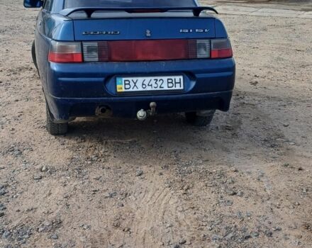 Синий ВАЗ 2110, объемом двигателя 1.6 л и пробегом 35 тыс. км за 1000 $, фото 1 на Automoto.ua