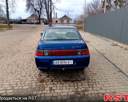 Синий ВАЗ 2110, объемом двигателя 1.6 л и пробегом 230 тыс. км за 1450 $, фото 1 на Automoto.ua
