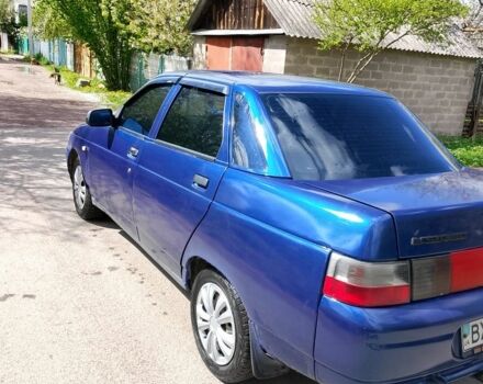 Синий ВАЗ 2110, объемом двигателя 7 л и пробегом 236 тыс. км за 950 $, фото 6 на Automoto.ua