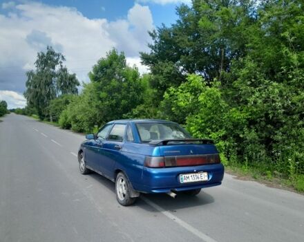 Синій ВАЗ 2110, об'ємом двигуна 1.5 л та пробігом 1 тис. км за 1100 $, фото 1 на Automoto.ua