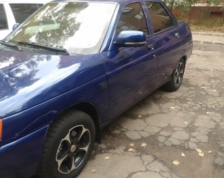 Синий ВАЗ 2110, объемом двигателя 1.6 л и пробегом 200 тыс. км за 1426 $, фото 3 на Automoto.ua