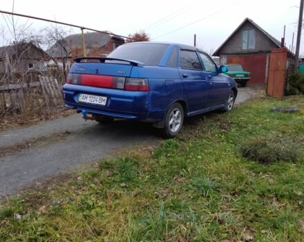 Синій ВАЗ 2110, об'ємом двигуна 1.6 л та пробігом 89 тис. км за 1000 $, фото 1 на Automoto.ua