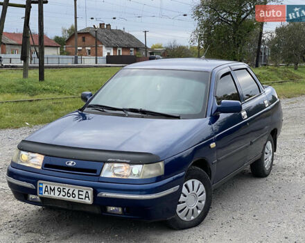 Синий ВАЗ 2110, объемом двигателя 1.6 л и пробегом 327 тыс. км за 1650 $, фото 1 на Automoto.ua