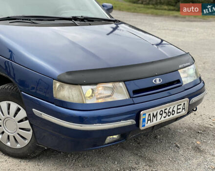 Синий ВАЗ 2110, объемом двигателя 1.6 л и пробегом 327 тыс. км за 1650 $, фото 12 на Automoto.ua