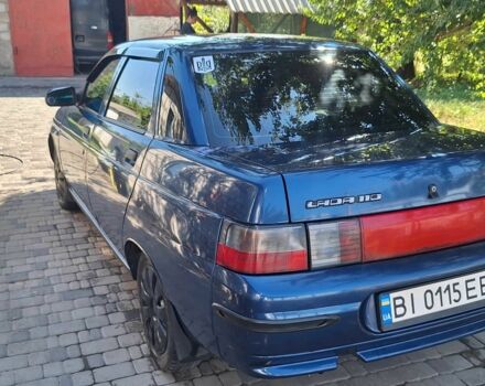 Синий ВАЗ 2110, объемом двигателя 1.6 л и пробегом 230 тыс. км за 2000 $, фото 6 на Automoto.ua