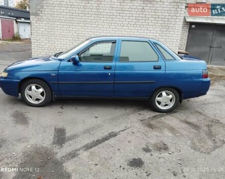 Синий ВАЗ 2110, объемом двигателя 1.6 л и пробегом 197 тыс. км за 2500 $, фото 5 на Automoto.ua