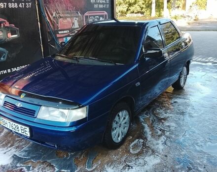 Синий ВАЗ 2110, объемом двигателя 1.6 л и пробегом 200 тыс. км за 2000 $, фото 1 на Automoto.ua