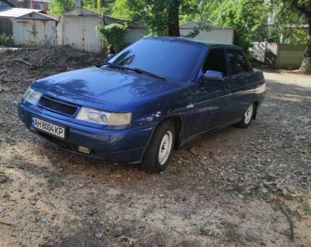Синий ВАЗ 2110, объемом двигателя 1.6 л и пробегом 150 тыс. км за 971 $, фото 2 на Automoto.ua