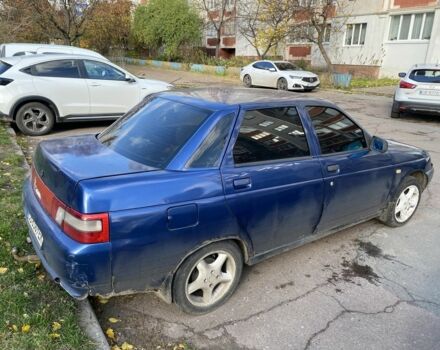 Синий ВАЗ 2110, объемом двигателя 1.6 л и пробегом 3 тыс. км за 1400 $, фото 2 на Automoto.ua