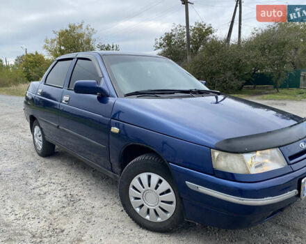 Синий ВАЗ 2110, объемом двигателя 1.6 л и пробегом 327 тыс. км за 1650 $, фото 13 на Automoto.ua