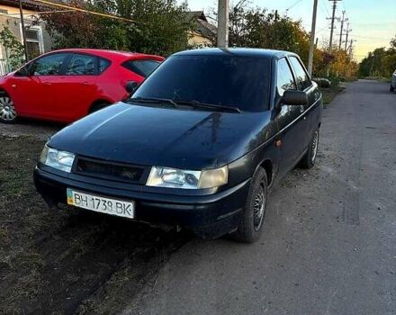 Синий ВАЗ 2110, объемом двигателя 1.6 л и пробегом 123 тыс. км за 1200 $, фото 1 на Automoto.ua