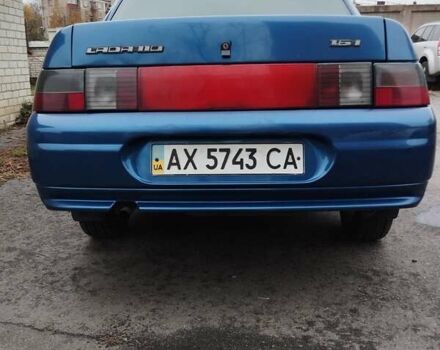 Синий ВАЗ 2110, объемом двигателя 1.6 л и пробегом 197 тыс. км за 2500 $, фото 2 на Automoto.ua