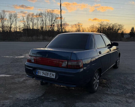 Синій ВАЗ 2110, об'ємом двигуна 1.6 л та пробігом 180 тис. км за 2000 $, фото 3 на Automoto.ua