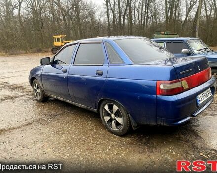 Синий ВАЗ 2110, объемом двигателя 1.6 л и пробегом 230 тыс. км за 1800 $, фото 1 на Automoto.ua