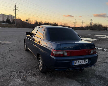 Синій ВАЗ 2110, об'ємом двигуна 1.6 л та пробігом 180 тис. км за 2000 $, фото 5 на Automoto.ua