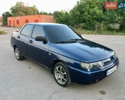 Синий ВАЗ 2110, объемом двигателя 1.6 л и пробегом 122 тыс. км за 3199 $, фото 1 на Automoto.ua