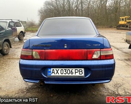 Синий ВАЗ 2110, объемом двигателя 1.6 л и пробегом 230 тыс. км за 1800 $, фото 3 на Automoto.ua