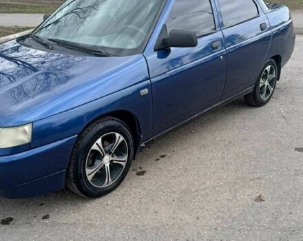 Синий ВАЗ 2110, объемом двигателя 1.6 л и пробегом 244 тыс. км за 3000 $, фото 1 на Automoto.ua
