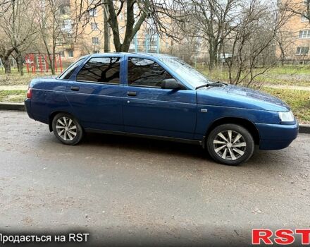 Синий ВАЗ 2110, объемом двигателя 1.6 л и пробегом 250 тыс. км за 1900 $, фото 1 на Automoto.ua